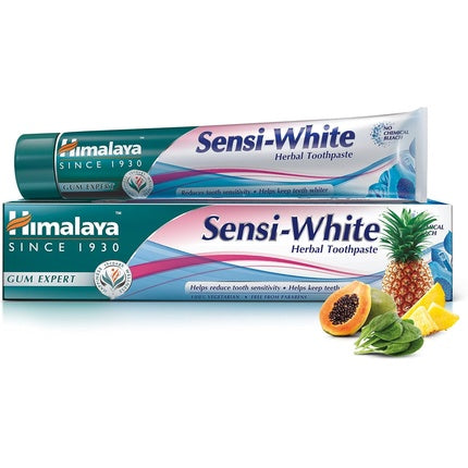 Pasta de dinți Himalaya Sensi-White, albire rapidă, durabilă