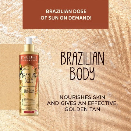 Loțiune bronzantă, Eveline Cosmetics, Brazilian Body 200ml