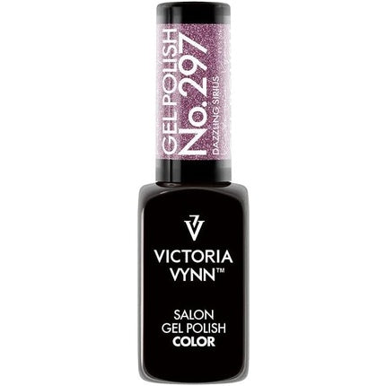 Gel Polish Victoria Vynn No.297 Dazzling Sirius 8ml Roșu cu sclipici