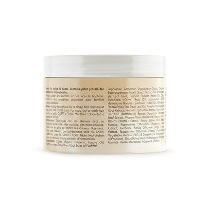 Cremă de coafare Ossat Curling Custard 5 în 1, cu ulei de măsline și unt de shea, 12 Oz