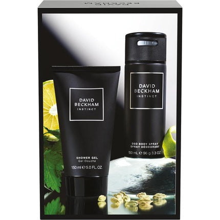 Set deodorant si gel dus, David Beckham, Instinct
