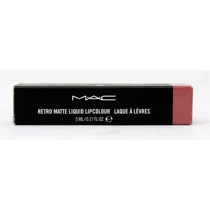 Ruj lichid Retro Matte, Mac, Topped With Brandy si Vanilie
