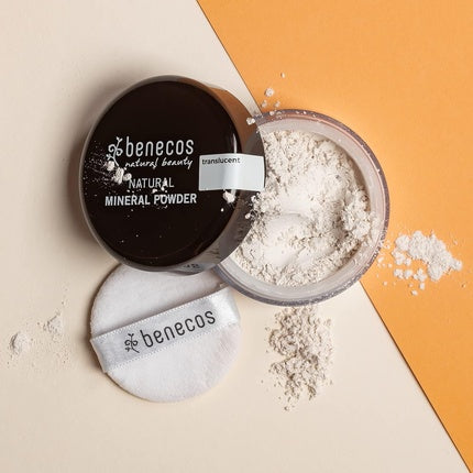 Pudră Minerală Benecos Natural, talc-free, translucid