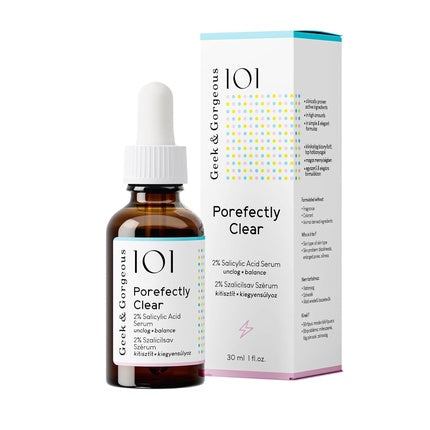 Serum facial Geek & Gorgeous 101 Porefectly Clear cu acid salicilic 30ml