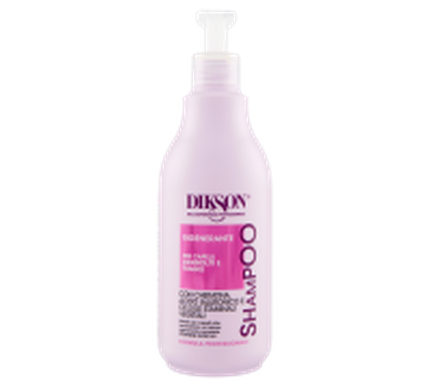 Șampon Dikson Keratin, 1000 ml, design cu pompă, culoare roz