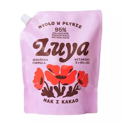 Luya Refil Sabon lichid pentru mâini, Mac și Cacao, 800ml