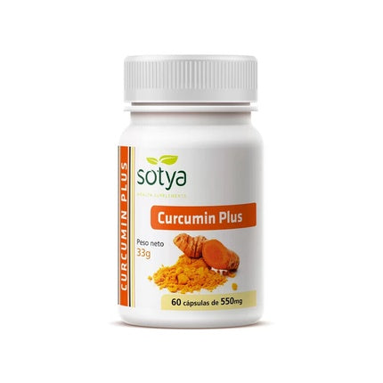 Supliment alimentar, Sotya, Curcumin cu piper negru, 60 capsule