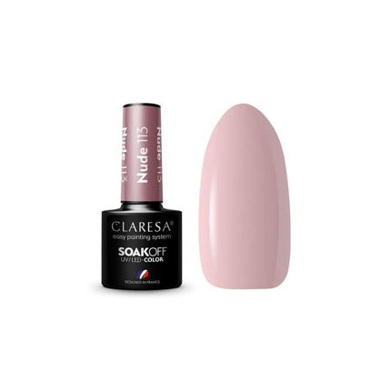 Lac de unghii UV, Claresa, Nude 113, 5ml
