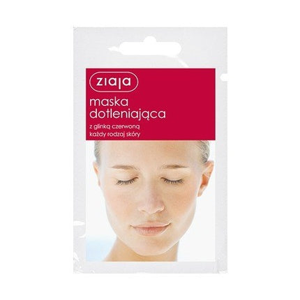 Masca fata Ziaja, Argila rosie, 7ml