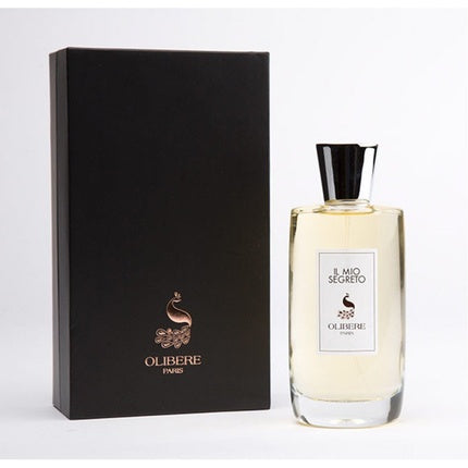 Olibere Il Mio Segreto Eau de Parfum, 10ml, sticlă transparentă, capac negru