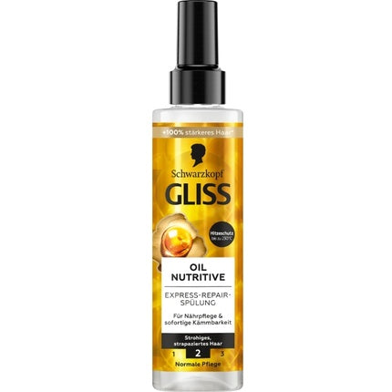 Condiținator Spray Schwarzkopf Gliss Kur Oil Nutritive, 200ml