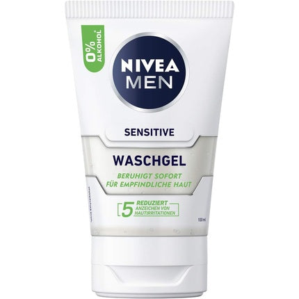 Gel de curatare faciala Nivea Men Sensitive, 100ml, fara sapun