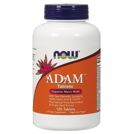 Tablete multivitamine pentru bărbați, NOW Foods ADAM