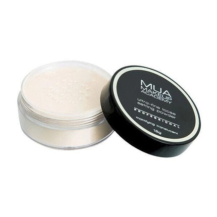 Pudră MUA, Loose, matifiantă, 18g, translucid