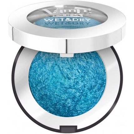 Pupa Vamp! Wet & Dry Eyeshadow Indigo Blue Satin 304 - #3F96CF
