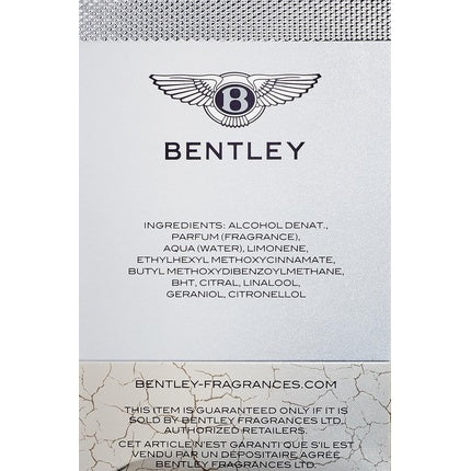 Eau de Toilette Bentley Infinite Rush pentru bărbați, 60ml