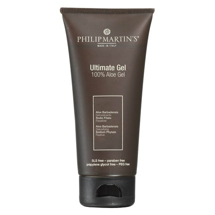 Gel de păr Philip Martin's Ultimate Gel, 100% Aloe Vera, culoare maro, 210g