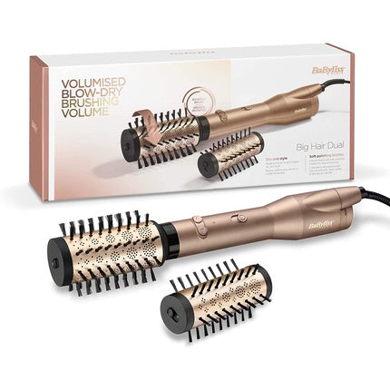 Perie rotativă Babyliss Big Hair Dual, volum și strălucire