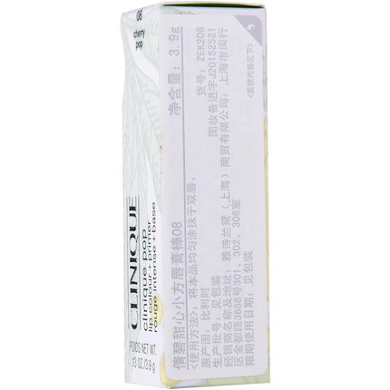 Ruj cu primer, Clinique, Pop Lip Color 08 Cherry, 3.9g