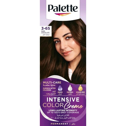 Vopsea de păr Schwarzkopf Palette Intensive Color Creme 3-65 Dark Chocolate