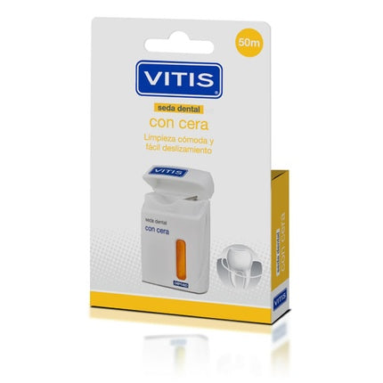 Seda dentală Vitis cu Ceară, 50 metri