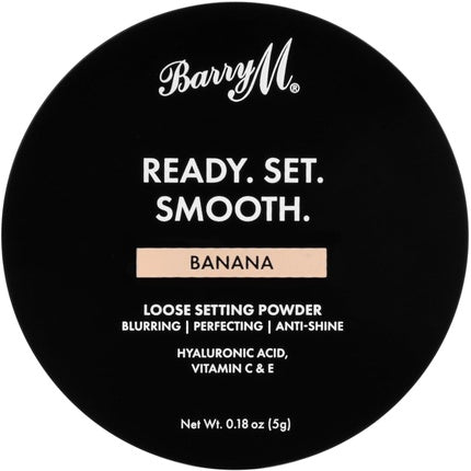 Pudră de fixat, Barry M, Ready, Set, Smooth, Banana, 40g