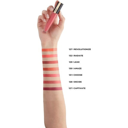 Ruj lichid mat, L'Oréal, Rouge Signature 127, revoluționar