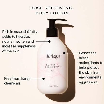 Loțiune de Corp Jurlique Softening Rose 300ml