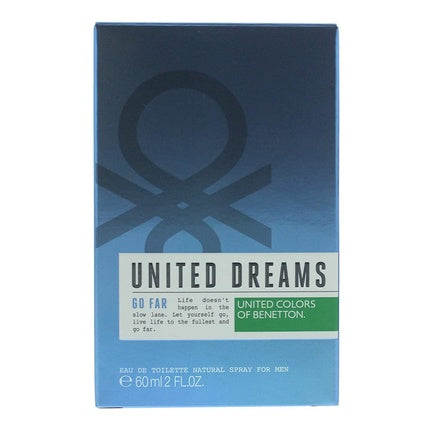 Eau de Toilette United Colors of Benetton Go Far 60ml Masculin
