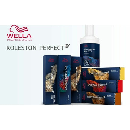 Vopsea păr, Wella, Koleston Perfect Me+, brun-roșcat