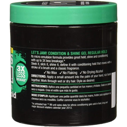 Gel de păr SoftSheen-Carson Let's Jam Shine & Conditioning Gel 125g