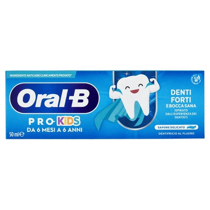 Pastă de dinți Oral-B Pro-Kids pentru copii 0-6 ani, 50 ml