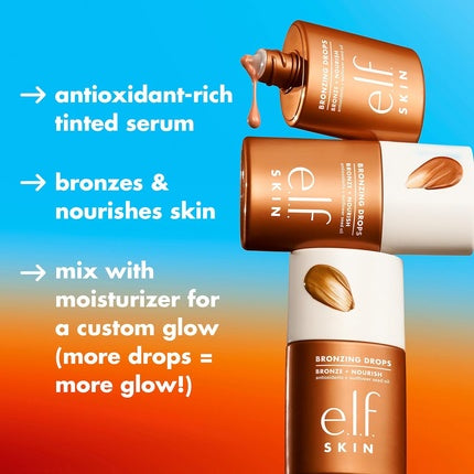 Bronzer lichid ELF Cosmetics, Pure Gold, cu vitamina E, vegan