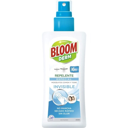 Loțiune repelentă Bloom Derm, Invisibil, 100ml