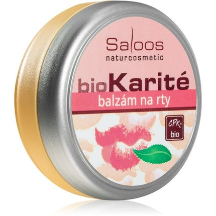Saloos balzám pentru buze BioKarité, 19 ml, ambalaj metalic