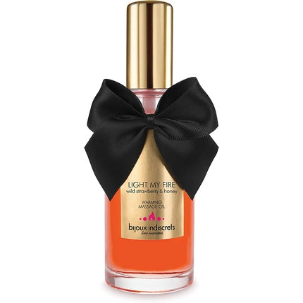 Ulei masaj, Bijoux Indiscrets, căpșuni, 100ml