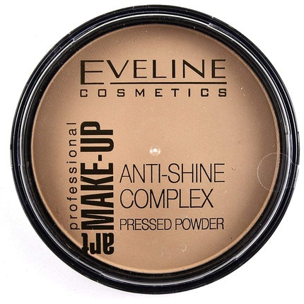 Pudră compactă, Eveline, Art Makeup, bej auriu