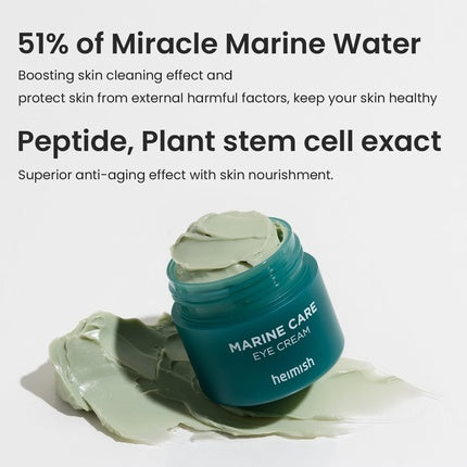 Cremă de ochi Heimish Marine Care, verde, 30ml