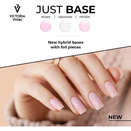 Gel Lac Victoria Vynn, Just Base Rosen, Gold Pink, 8ml