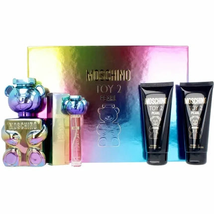 Moschino Toy 2 Pearl Set, Parfum, 4 bucăți, cutie colorată holografică