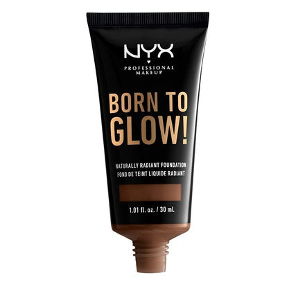 Fund de ten NYX Professional Makeup Born To Glow, Medium Coverage Deep Rich 1.01, 30 ml