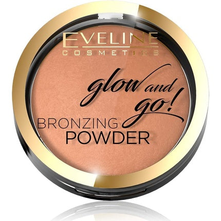 Pudră bronzantă, Eveline Cosmetics, Glow & Go, 9ml