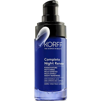Ser anti-îmbătrânire, Korff, Complete Night Renew, 30ml