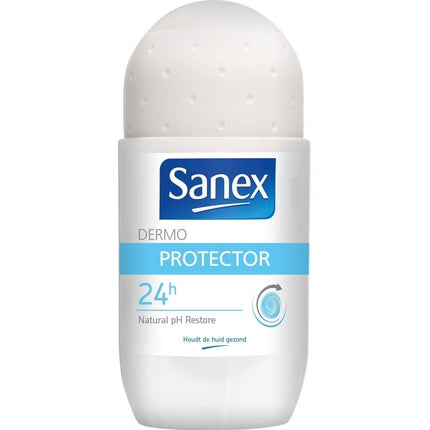 Sanex Deo Roll On Dermo Protector 50 Ml, albastru