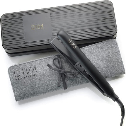 Diva Pro Styling Digital Flat Iron Onyx, negru, 30.9 cm