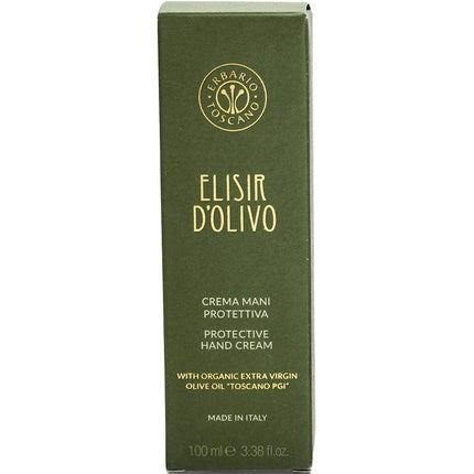 Crema de Mâini Erbario Toscano, Elisir D'Olivo, 100 ml