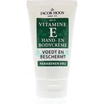 Cremă mâini, Jacob Hooy, Vitamina E, alb