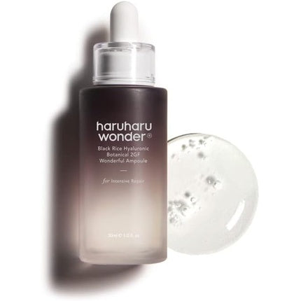 Serum Facial Anti-Aging, Haruharu Wonder, Black Rice Botanical 2GF Ampoule, 30ml, Cruelty Free