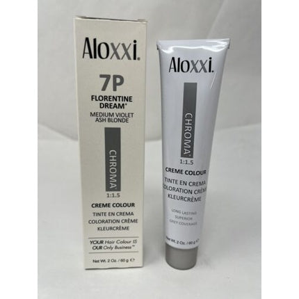 Vopsea Permanentă de Păr Aloxxi CHROMA & PLATINUM 7P Platinum 92g