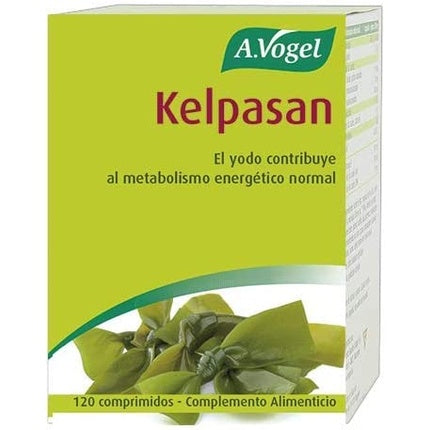 Complement alimentar A.Vogel Kelpasan, 120 comprimate, Iod, Alge marine